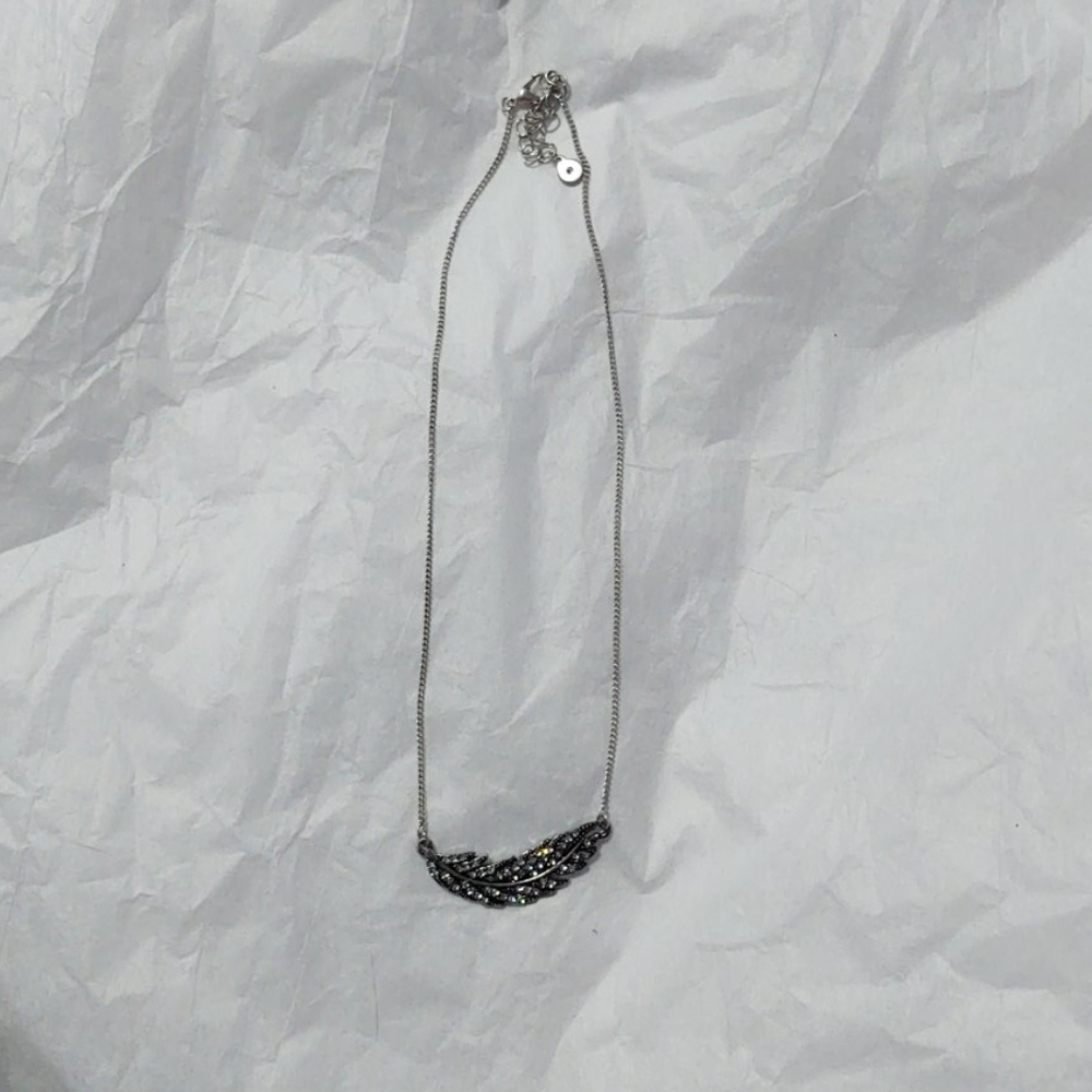 Maurice's feather necklace